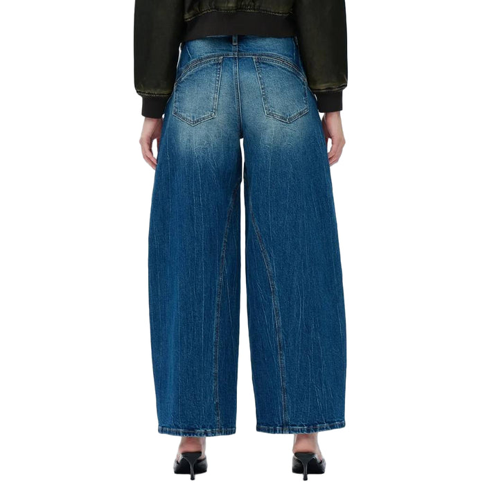 Bayeas High Rise Drop Crotch Harem Jean