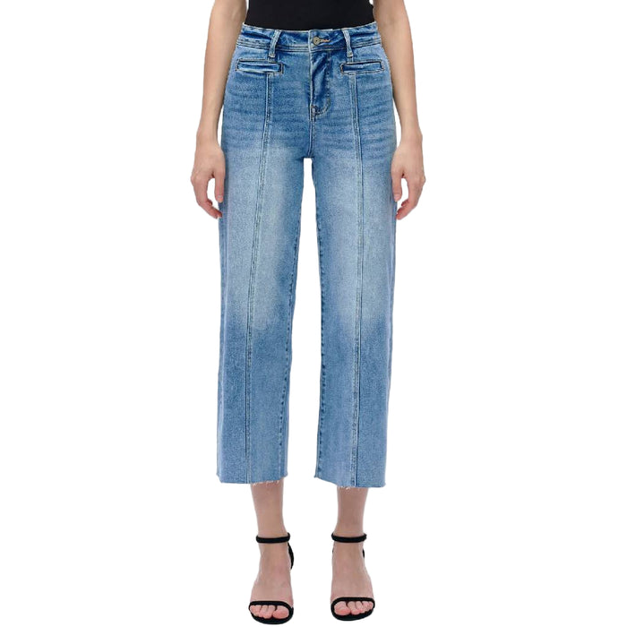 Bayeas High Rise Wide Leg Jean