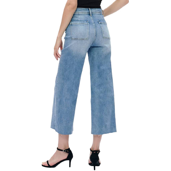 Bayeas High Rise Wide Leg Jean