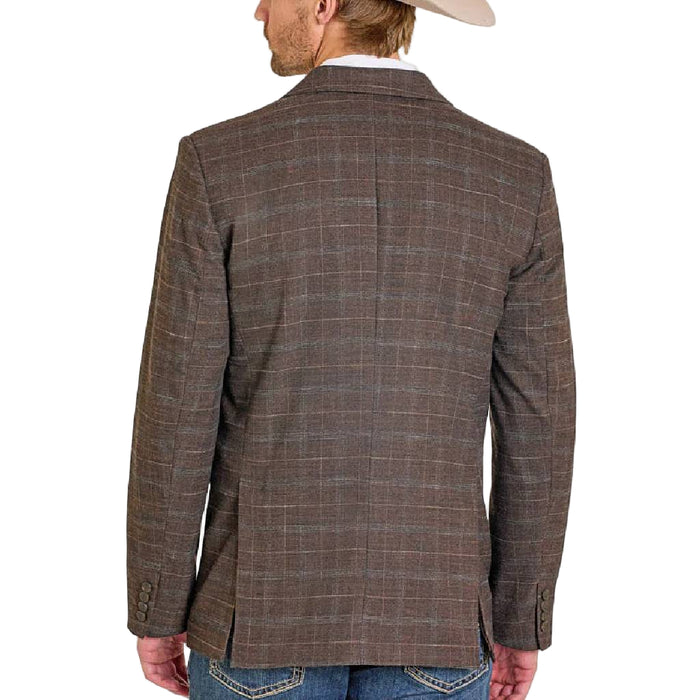 Rock & Roll Denim Men's Plaid Sport Coat