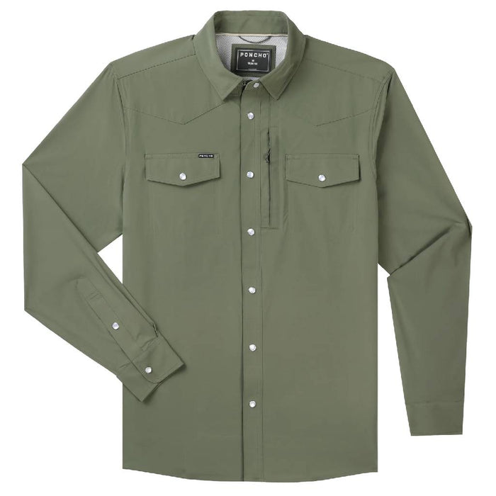 Poncho The Fence Stretcher Western Shirt