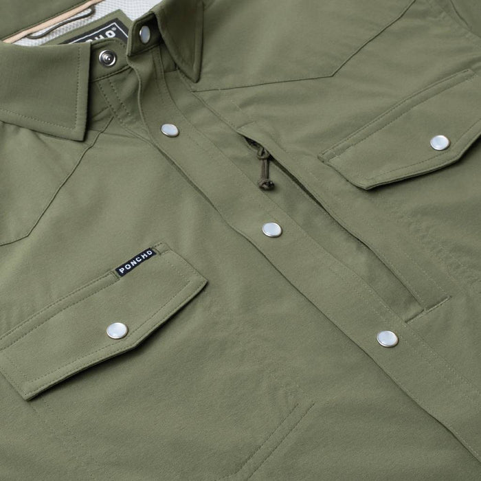 Poncho The Fence Stretcher Western Shirt