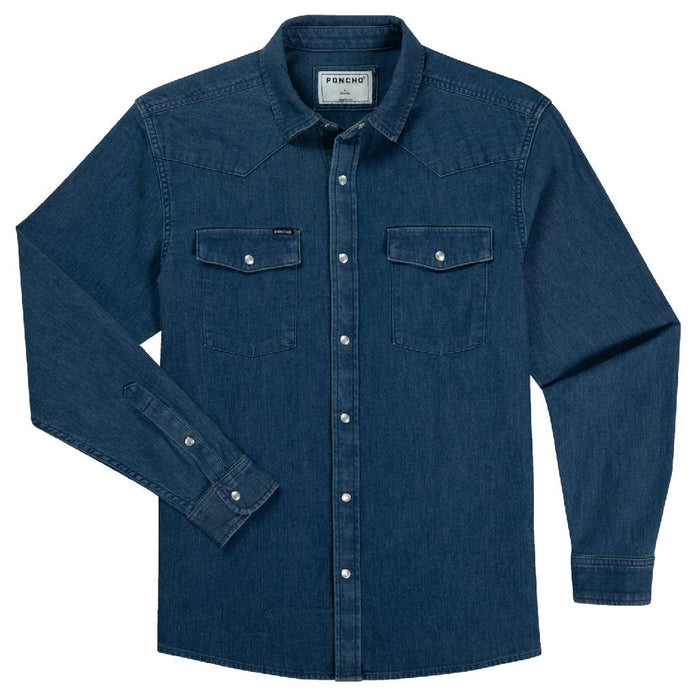Poncho The Denim Sanderson Western Shirt - Slim Fit