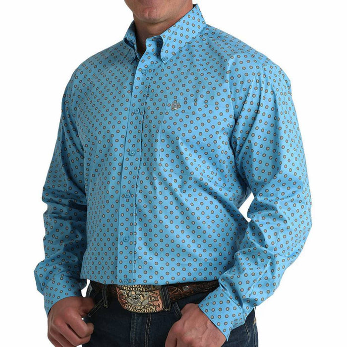 Cinch Men's Geo Print Button Down Shirt