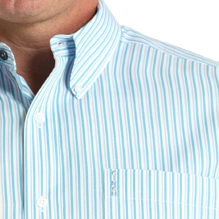 Cinch Men's Modern Fit Stripe Button Down Shirt