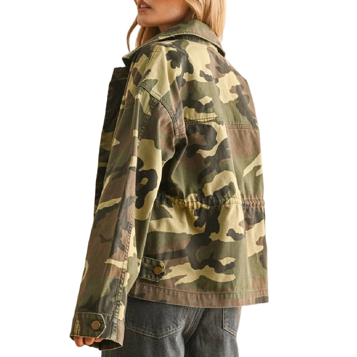 Camouflage Printed Jacket