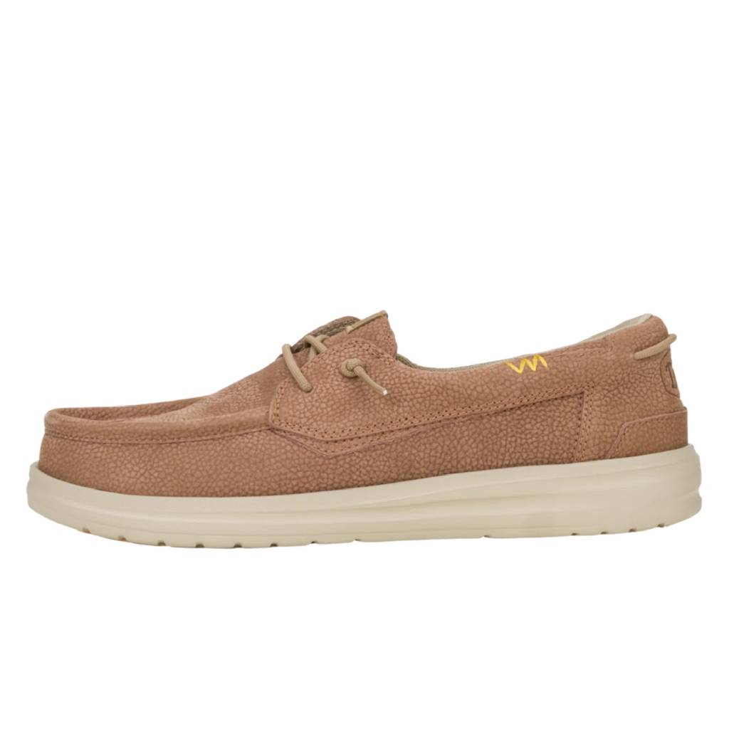 Hey Dude Welsh Grip Craft Leather - Brown MEN - Footwear - Casual Shoes Hey Dude
