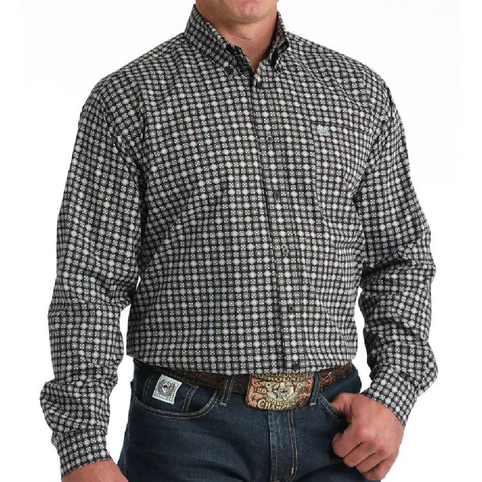 Cinch Men's Geo Print Button Down Shirt