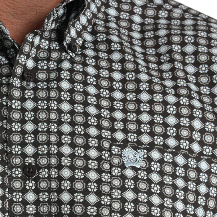 Cinch Men's Geo Print Button Down Shirt