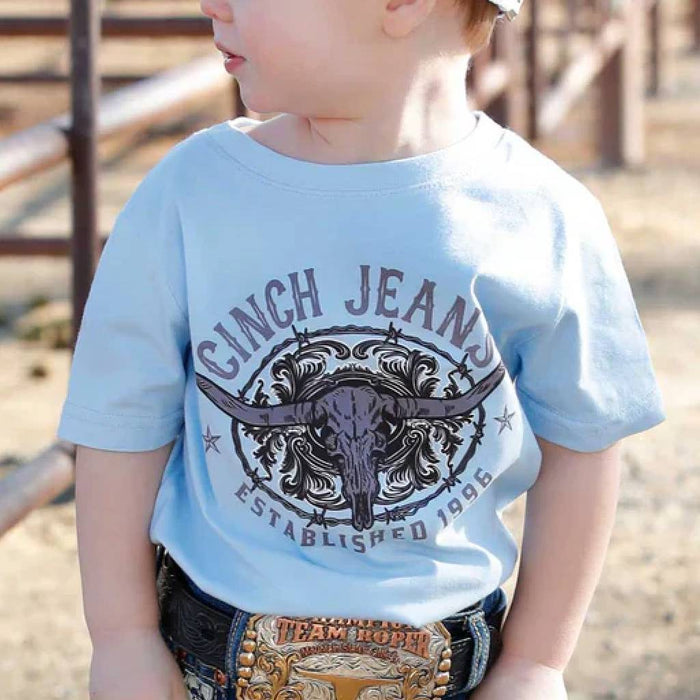 Cinch Toddler Boy's Skull Tee
