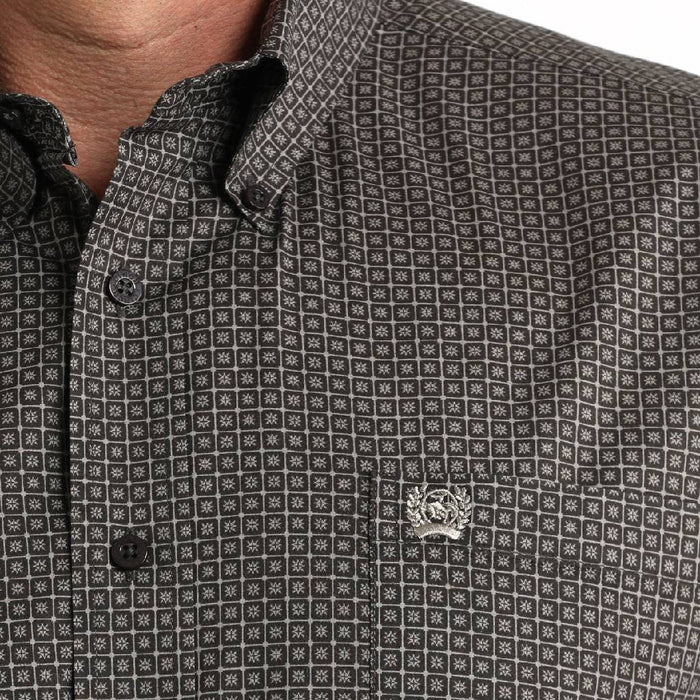 Cinch Men's Geo Print Button Down Shirt