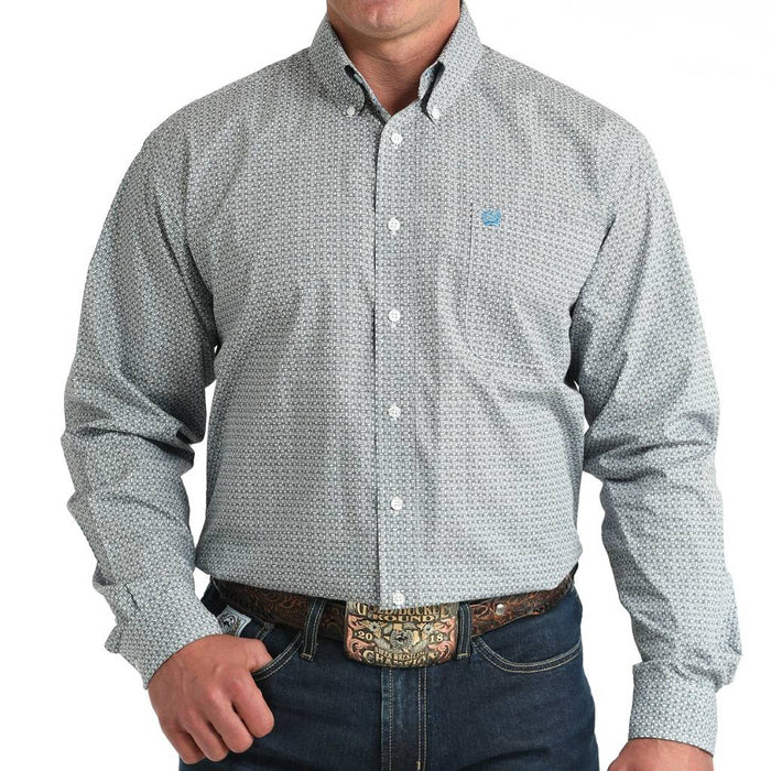 Cinch Men's Geo Print Button Down Shirt