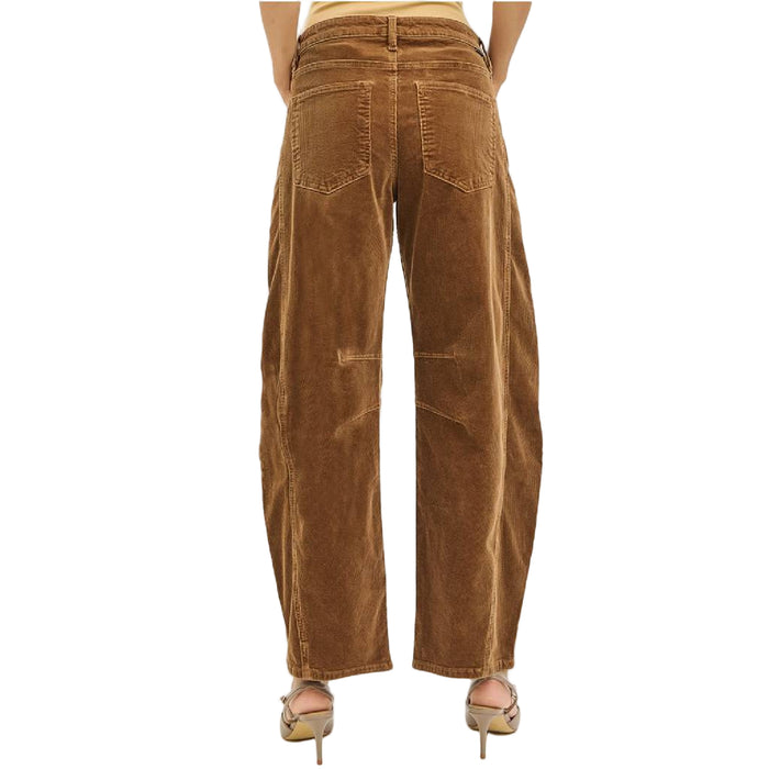 Risen Barrel Corduroy Ankle Pant