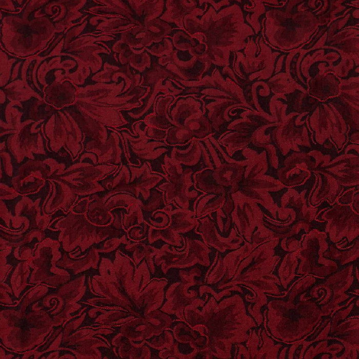 20" Baroque Scarlet Silk Scarf