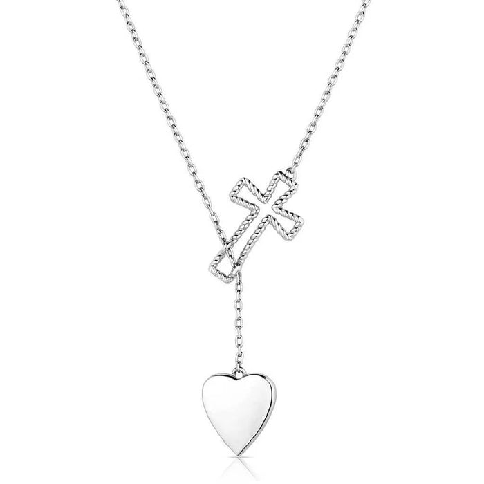 Montana Silversmiths Anchored in Love and Faith Necklace WOMEN - Accessories - Jewelry - Necklaces Montana Silversmiths