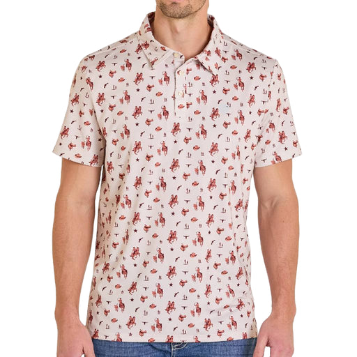 Rock & Roll Denim Men's Conversational Printed Polo Shirt MEN - Clothing - Shirts - Short Sleeve Panhandle