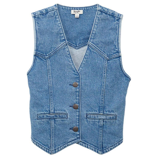 Wrangler Women's Americana Light Denim Vest WOMEN - Clothing - Tops - Sleeveless Wrangler