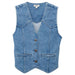 Wrangler Women's Americana Light Denim Vest WOMEN - Clothing - Tops - Sleeveless Wrangler