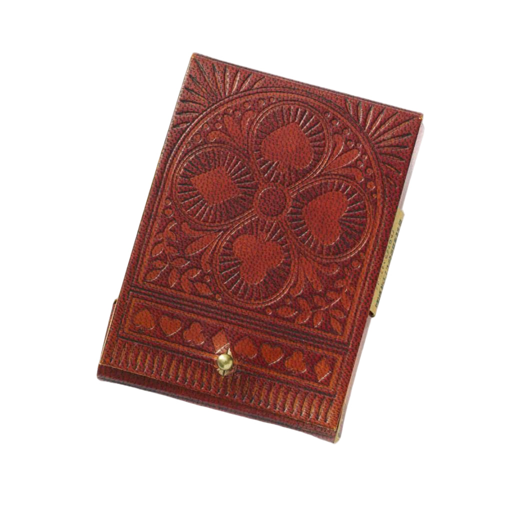 Embossed Leather Playing Cards Set HOME & GIFTS - Gifts Matr Boomie