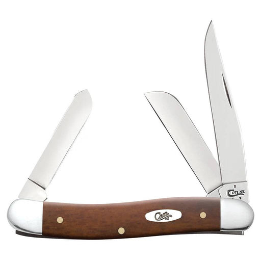 Case Smooth Chestnut Bone Medium Stockman Knives W.R. Case