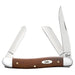 Case Smooth Chestnut Bone Medium Stockman Knives W.R. Case