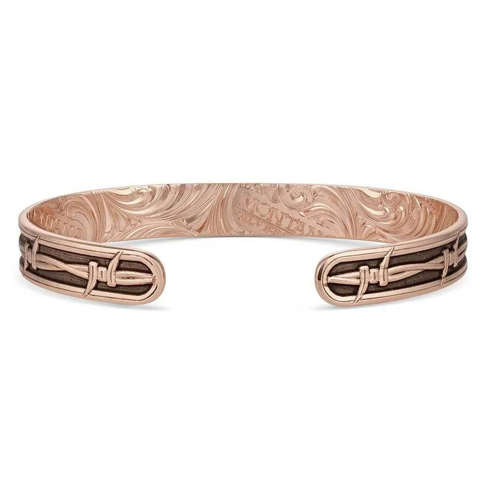 Montana Silversmiths Riding Fences Barbed Wire Bracelet MEN - Accessories - Jewelry & Cuff Links Montana Silversmiths