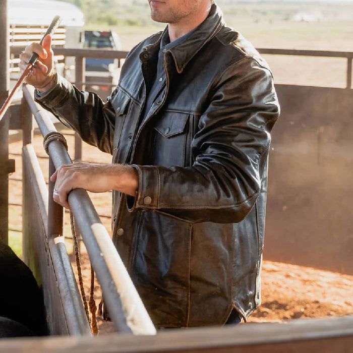 STS Ranchwear Men's Rancher Leather Jacket MEN - Clothing - Outerwear - Jackets STS Ranchwear