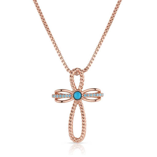 Montana Silversmiths His Grace Cross Necklace WOMEN - Accessories - Jewelry - Necklaces Montana Silversmiths