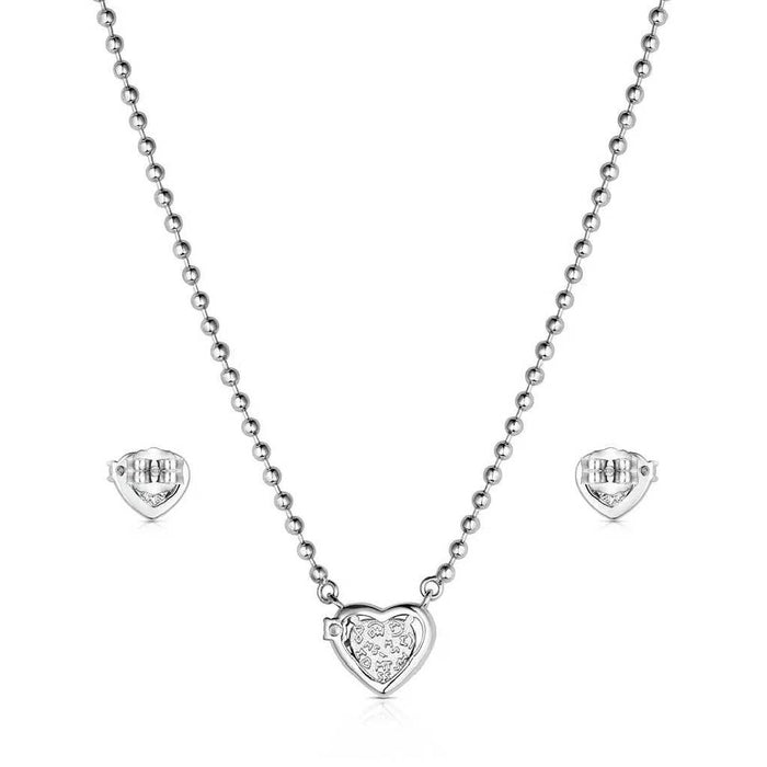 Montana Silversmiths Heart of Turquoise Jewelry Set WOMEN - Accessories - Jewelry - Jewelry Sets Montana Silversmiths