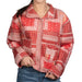 Red Bandana Quilted Patchwork Jacket WOMEN - Clothing - Outerwear - Jackets En Merci