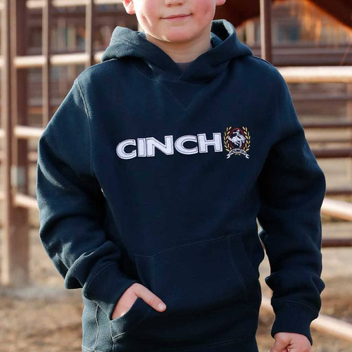 Cinch Boy's Navy Varsity Hoodie KIDS - Boys - Clothing - Sweatshirts & Hoodies Cinch