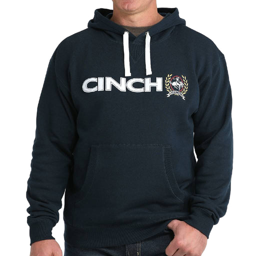 Cinch Men's Navy Varsity Hoodie MEN - Clothing - Pullovers & Hoodies Cinch