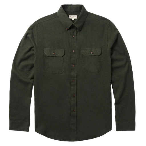 Stetson Men's Flannel Heather Olive MEN - Clothing - Shirts - Long Sleeve Stetson