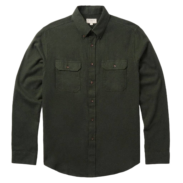 Stetson Men's Flannel Heather Olive MEN - Clothing - Shirts - Long Sleeve Stetson
