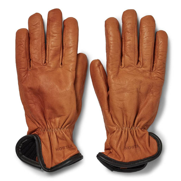 Filson Original Saddle Brown Lined Goatskin Gloves MEN - Accessories - Gloves & Masks Filson