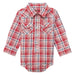 Wrangler Baby Boy's Red Plaid Onesie KIDS - Baby - Baby Boy Clothing Wrangler