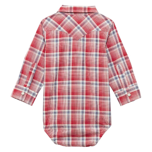 Wrangler Baby Boy's Red Plaid Onesie KIDS - Baby - Baby Boy Clothing Wrangler