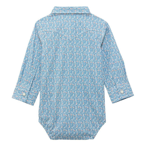 Wrangler Baby Boy's Paisley Light Blue Onesie KIDS - Baby - Baby Boy Clothing Wrangler