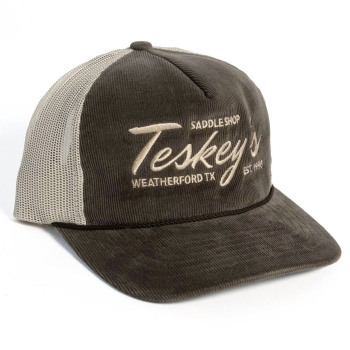 Teskey's Embroidery Troutdale Cap - Split Brown/Sand TESKEY'S GEAR - Baseball Caps Teskey's
