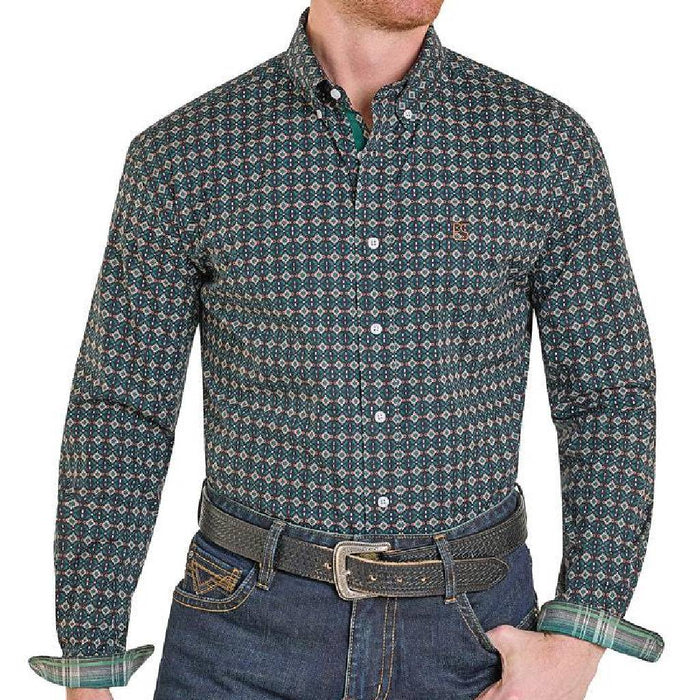 Panhandle Slim Men's Geo Print Shirt