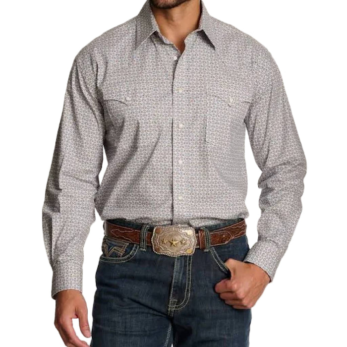 Panhandle Slim Men's Snap Western Print Shirt
