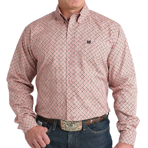 Cinch Men's Geo Print Button Down Shirt MEN - Clothing - Shirts - Long Sleeve Cinch