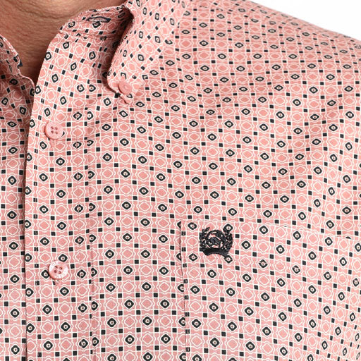 Cinch Men's Geo Print Button Down Shirt MEN - Clothing - Shirts - Long Sleeve Cinch