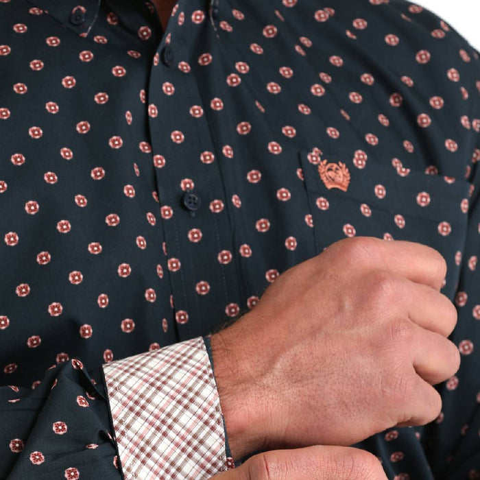 Cinch Men's Geo Print Button Down Shirt