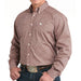 Cinch Men's Geo Pink Shirt MEN - Clothing - Shirts - Long Sleeve Cinch