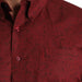 Cinch Men's Modern Fit Paisley Burgundy Button Down Shirt MEN - Clothing - Shirts - Long Sleeve Cinch