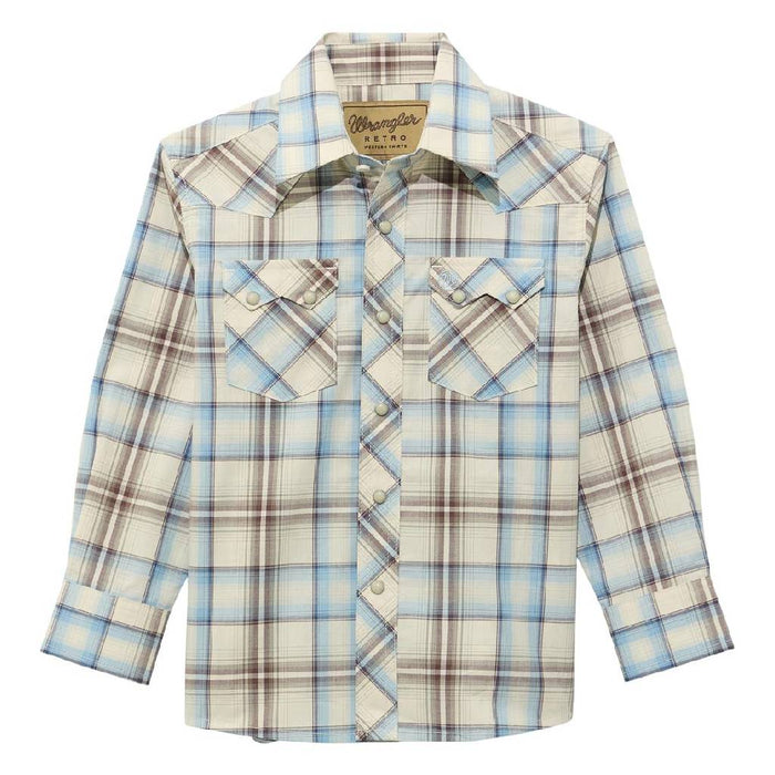 Wrangler Boy's Plaid Shirt