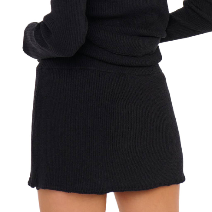 Show Me Your Mumu Josie Black Mini Skort