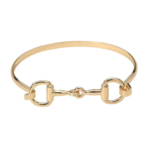 Horse Bit Hook Bangle Gold Bracelet WOMEN - Accessories - Jewelry - Bracelets Sessori