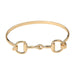 Horse Bit Hook Bangle Gold Bracelet WOMEN - Accessories - Jewelry - Bracelets Sessori